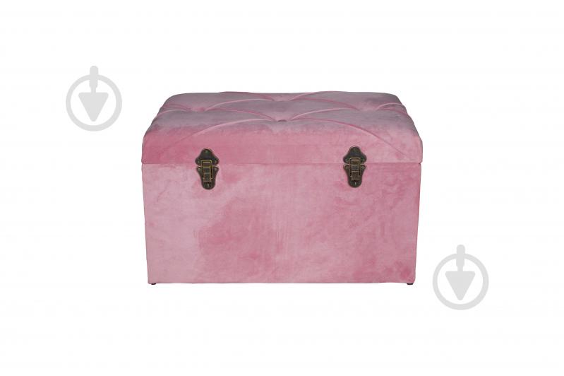 Сундук-пуф Джемисон 390x615x290 мм розовый - фото 2