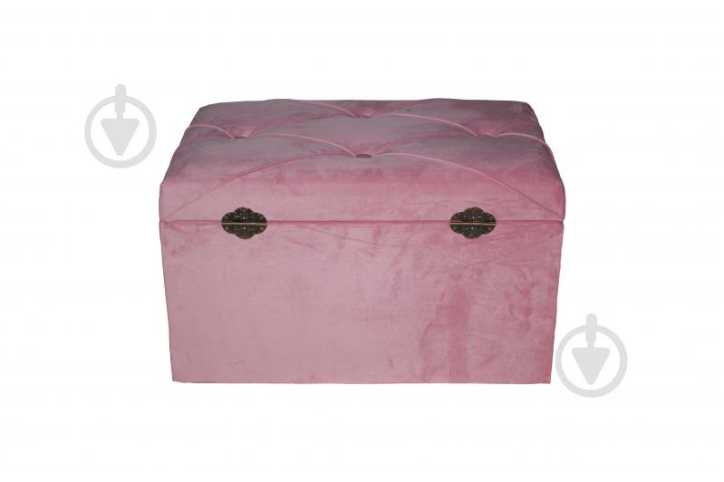 Сундук-пуф Джемисон 390x615x290 мм розовый - фото 3