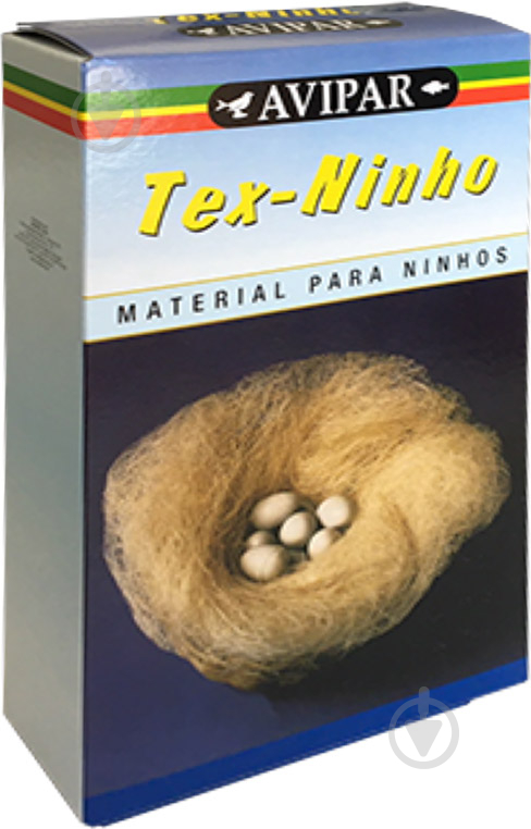 Гнездо 35g TEX-NINHO стерилизованное гнездо из козьей шерсти для птиц - фото 1