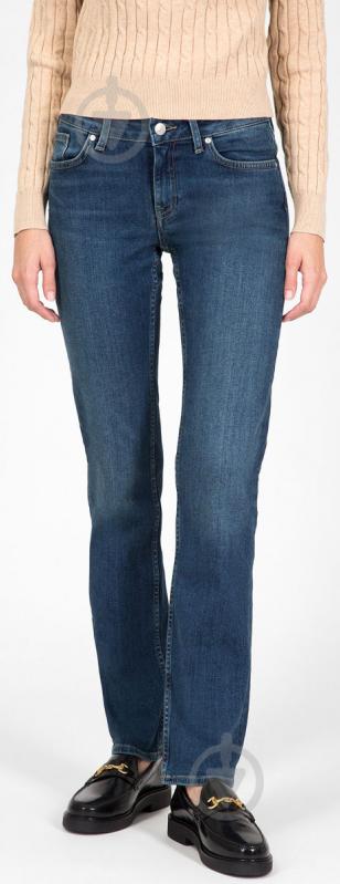 Джинси Gant STRAIGHT SUPER STRETCH JEANS 4100036-971 р. 25-30 синій - фото 1