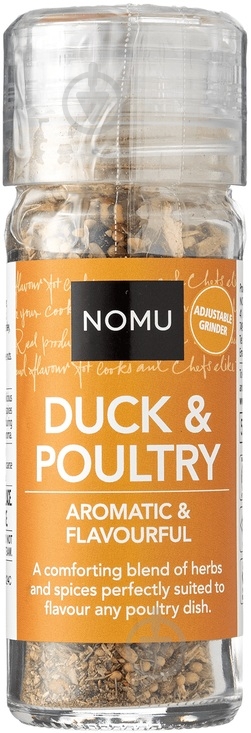 Смесь специй для птицы в мельницу 50 г Nomu (9739) - фото 1 Смесь специй для птицы в мельницу 50 г Nomu (9739) - фото 1