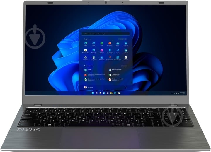 Ноутбук Pixus Bit 15,6" (4897058531862) graphite - фото 1 Ноутбук Pixus Bit 15,6" (4897058531862) graphite - фото 1