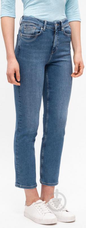 Джинсы Gant OP2. STR. CROPPED HW DENIM JEANS 4100048-981 р. 27 индиго - фото 2