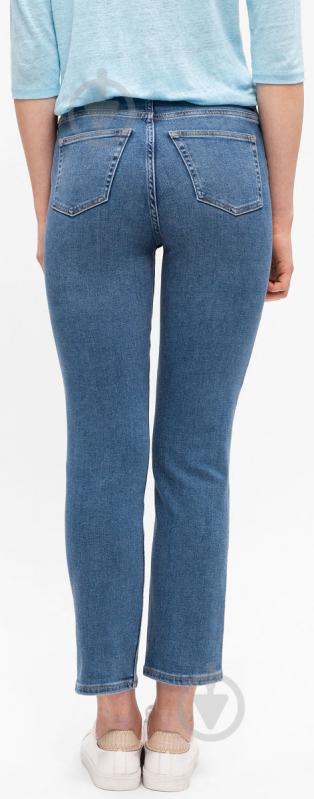 Джинсы Gant OP2. STR. CROPPED HW DENIM JEANS 4100048-981 р. 27 индиго - фото 3