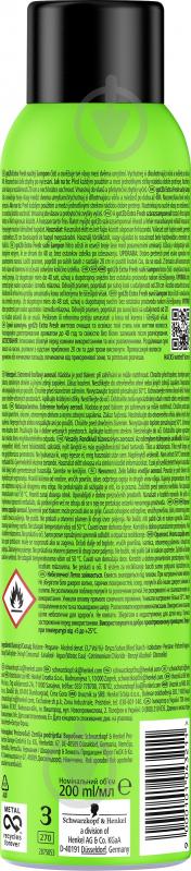 Сухой шампунь Schwarzkopf Got2b Fresh it Up Fresh it Up Екстрасвіжість 200 мл - фото 2