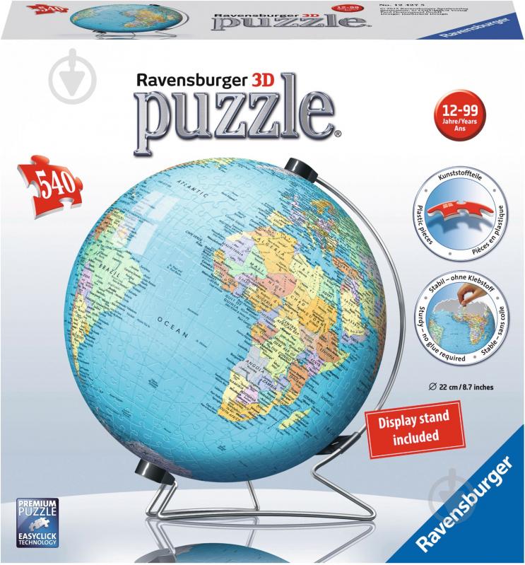 3D-пазл Ravensburger Глобус RSV-124275 - фото 1