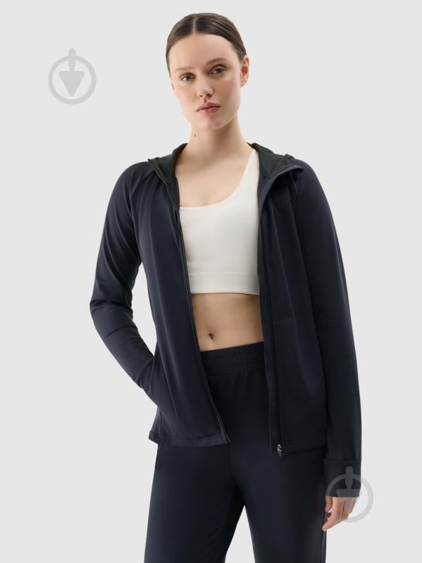 Джемпер 4F SWEATSHIRT FNK F467 4FRSS25TFSWF467-20S р.S чорний - фото 1