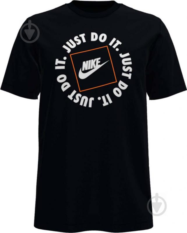 Футболка Nike M NSW TEE JDI HBR 1 DA0238-010 р.M черный - фото 1