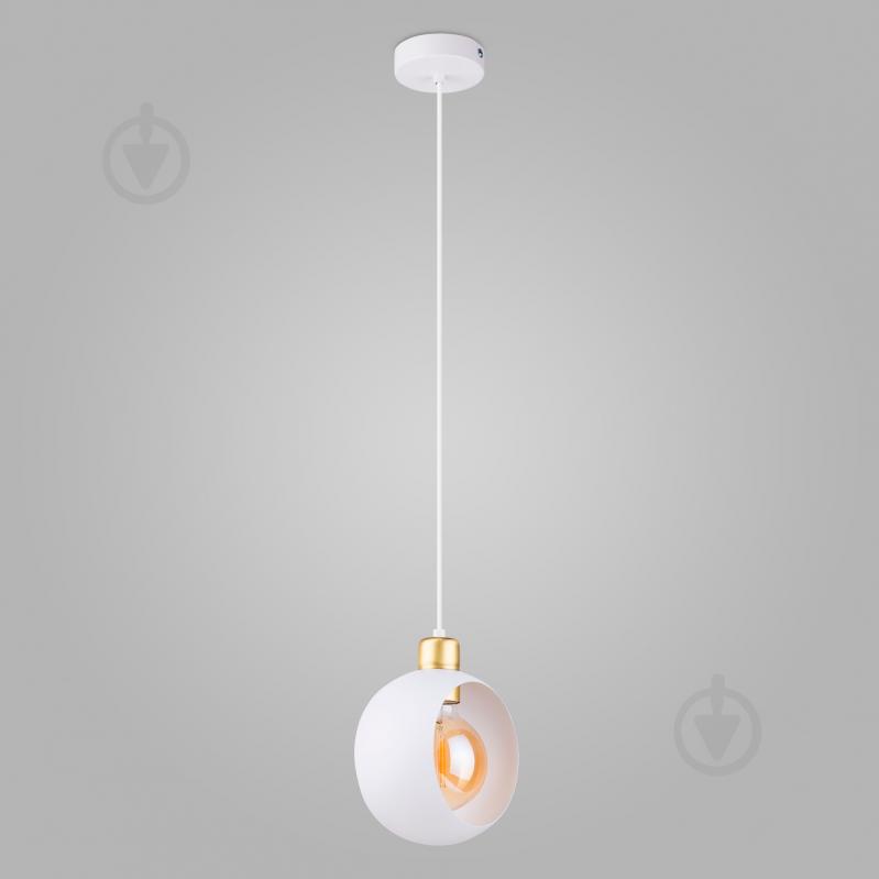 Підвіс TK Lighting CYKLOP 1PL 1x60 Вт E27 білий 2741 - фото 2 Підвіс TK Lighting CYKLOP 1PL 1x60 Вт E27 білий 2741 - фото 2