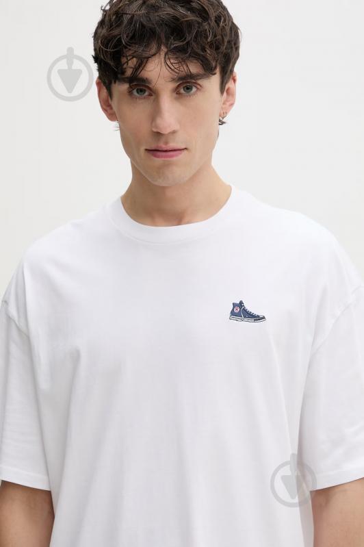 Футболка Converse SNEAKER PATCH TEE CVM6T066-WHT р.2XL белый - фото 4