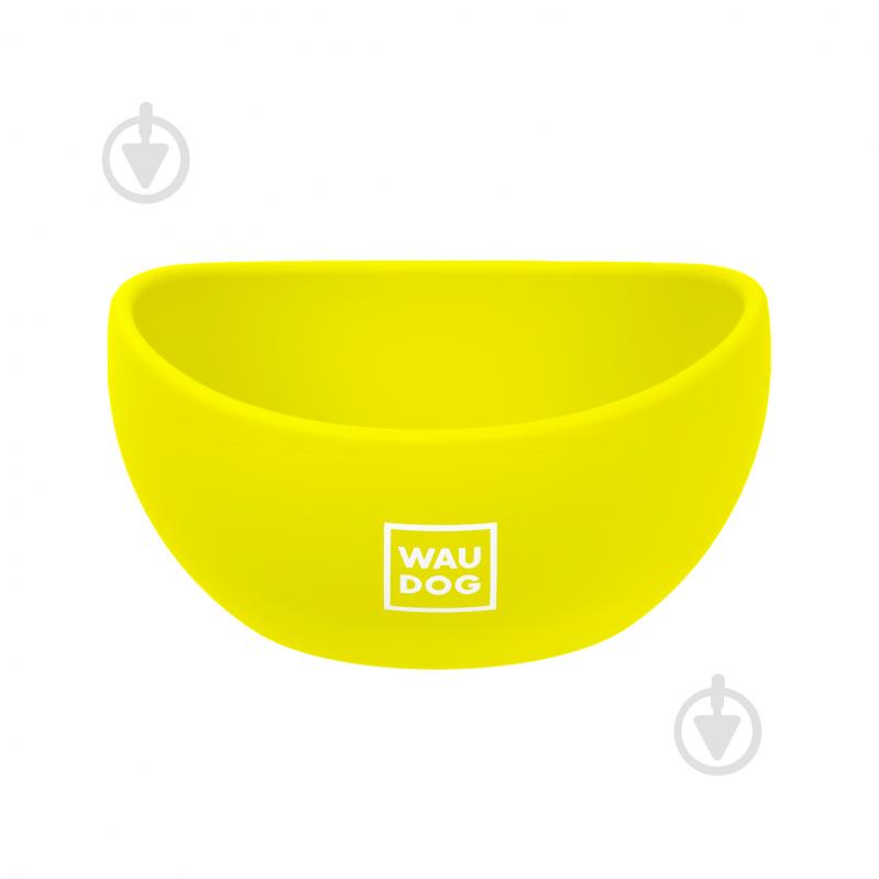 Миска WAUDOG Silicone жовта - фото 4