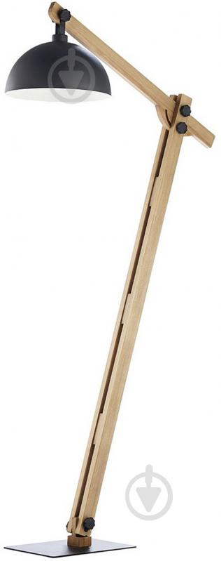 Торшер TK Lighting Oslo 60 Вт E27 чорний/дерево 5023 - фото 1 Торшер TK Lighting Oslo 60 Вт E27 чорний/дерево 5023 - фото 1