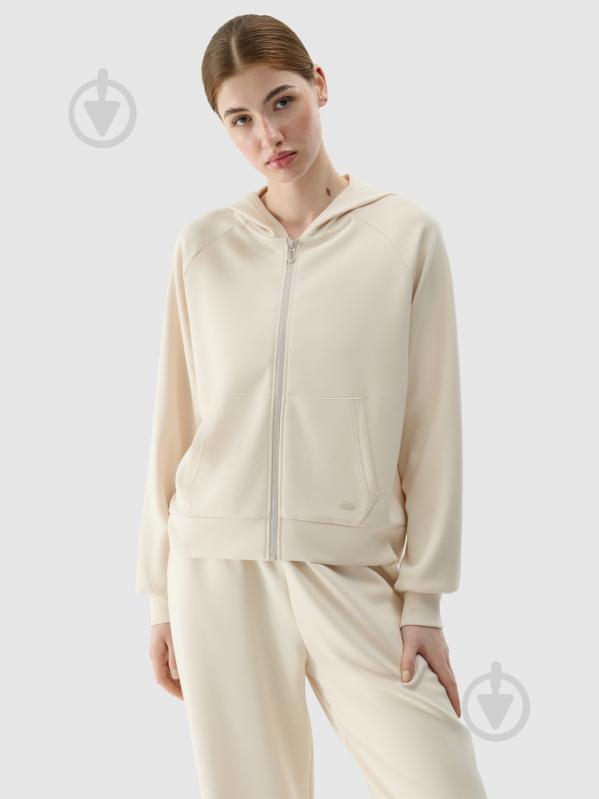 Джемпер 4F SWEATSHIRT F1577 4FWSS25TSWSF1577-83S р.XL бежевий - фото 1 Джемпер 4F SWEATSHIRT F1577 4FWSS25TSWSF1577-83S р.XL бежевий - фото 1