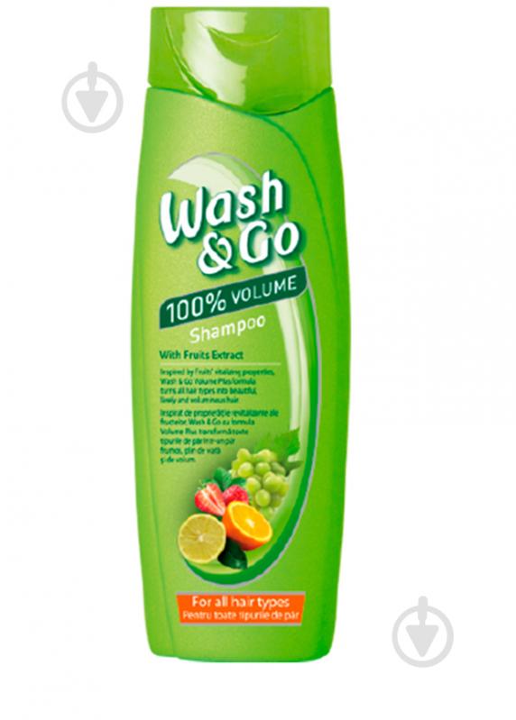 Шампунь Wash&Go з екстрактом фруктів для всіх типів волосся 400 мл - фото 1