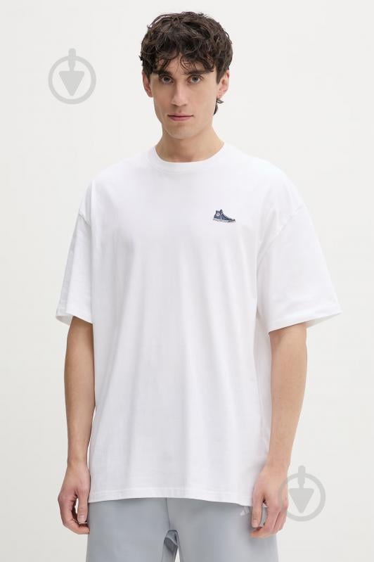 Футболка Converse SNEAKER PATCH TEE CVM6T066-WHT р.L белый - фото 1
