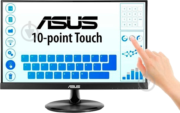 Монитор Asus VT229H 21,5" (90LM0490-B01170) - фото 1 Монитор Asus VT229H 21,5" (90LM0490-B01170) - фото 1