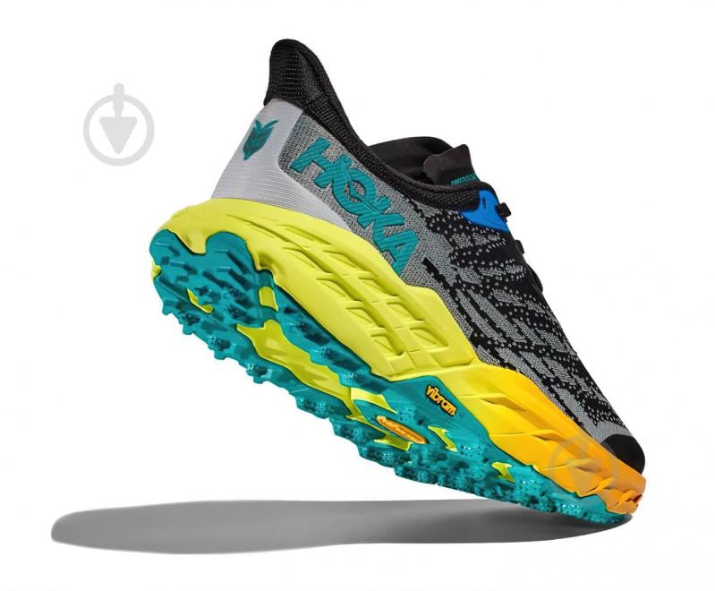 Кросівки чоловічі демісезонні Hoka M SPEEDGOAT 5 1123157-BEPR р.46 2/3 чорні - фото 4