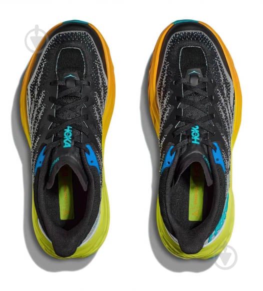 Кросівки чоловічі демісезонні Hoka M SPEEDGOAT 5 1123157-BEPR р.46 2/3 чорні - фото 6