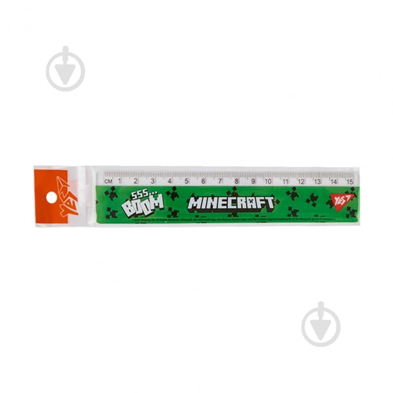 Линейка измерительная Minecraft Boom YES - фото 1