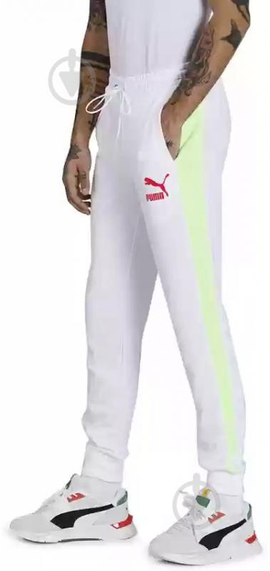 Штани Puma ICONIC T7 TRACK PANTS PT 53009902 р. M білий - фото 2