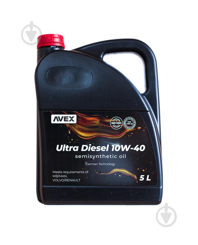 Моторне мастило Avex ULTRA DIESEL 10W-40 5 л - фото 1