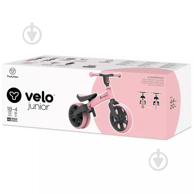 Беговел Yvolution розовый YT16P2 - фото 5 Беговел Yvolution розовый YT16P2 - фото 5