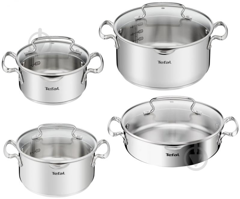 Набір посуду Tefal Duetto+ 8 предметів G719S855 - фото 1