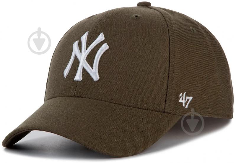 Кепка 47 Brand MLB NEW YORK YANKEES MVPSP17WBP-SW OS хакі - фото 1