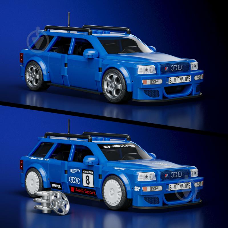 Конструктор Mattel Brick Shop Колекційна "Audi" серії "Speed" JGR28 - фото 2 Конструктор Mattel Brick Shop Колекційна "Audi" серії "Speed" JGR28 - фото 2