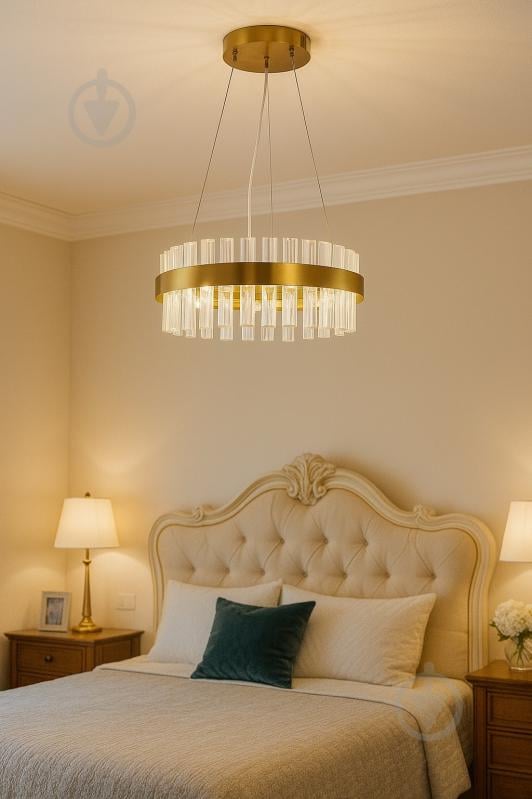 Люстра подвесная ELIOS Cristal, без пульта 90 Вт DL1003 - фото 2 Люстра подвесная ELIOS Cristal, без пульта 90 Вт DL1003 - фото 2