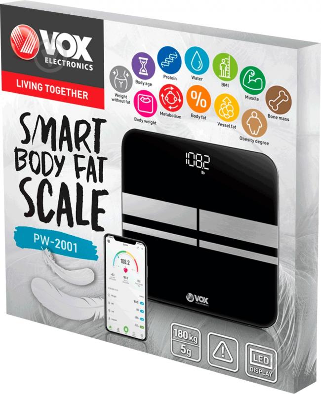 Весы напольные VOX Electronics PW2001 - фото 3 Весы напольные VOX Electronics PW2001 - фото 3