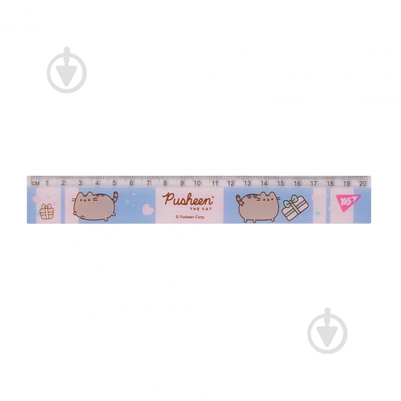 Лінійка вимірювальна 20 см Pusheen YES - фото 2