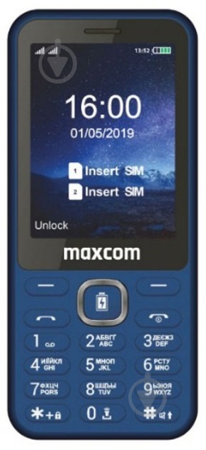 Мобильный телефон Maxcom MM814 Type-C blue MM814 Type-C Blue - фото 2 Мобильный телефон Maxcom MM814 Type-C blue MM814 Type-C Blue - фото 2