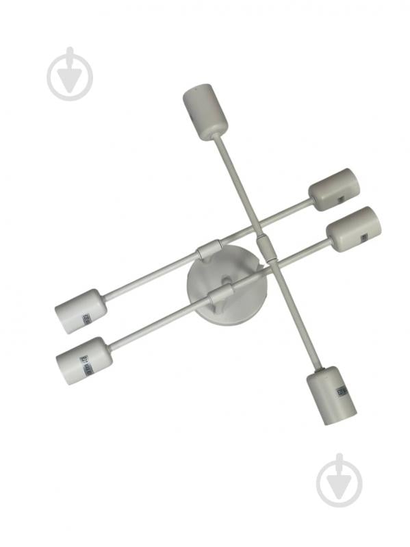 Люстра ELIOS 6x6 Вт E27 101 Белая DL1015 - фото 5