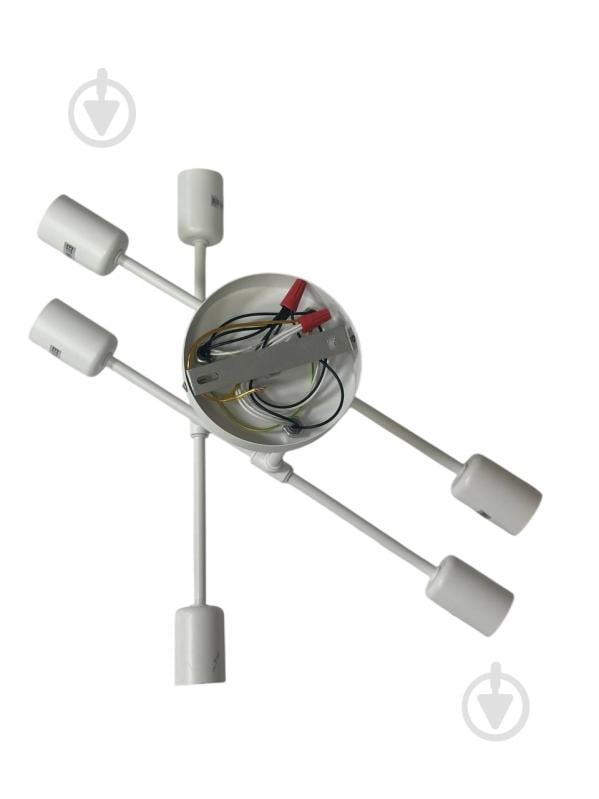 Люстра ELIOS 6x6 Вт E27 101 Белая DL1015 - фото 7