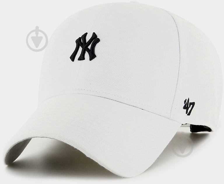 Кепка 47 Brand MLB NEW YORK YANKEES BASE RUNNER BRMPS17WBP-WHA OS білий - фото 1