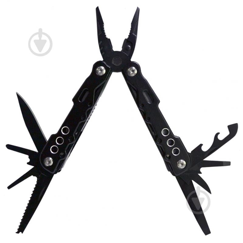 Мультитул раскладной Werk 13 в 1 black - MFT-131PBW 121681 - фото 1 Мультитул раскладной Werk 13 в 1 black - MFT-131PBW 121681 - фото 1