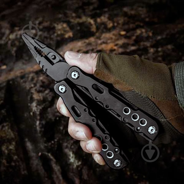 Мультитул раскладной Werk 13 в 1 black - MFT-131PBW 121681 - фото 2 Мультитул раскладной Werk 13 в 1 black - MFT-131PBW 121681 - фото 2