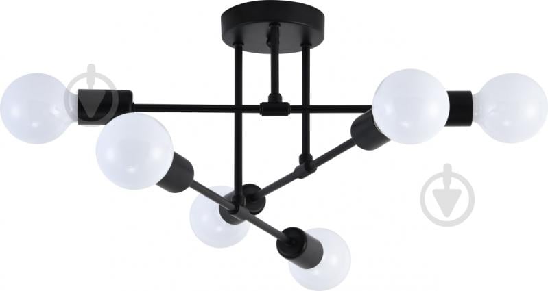 Люстра ELIOS 6x5 Вт E27 [019] Black DL1016 - фото 2