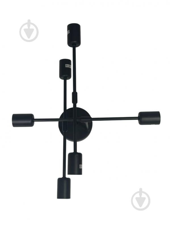 Люстра ELIOS 6x5 Вт E27 [019] Black DL1016 - фото 6