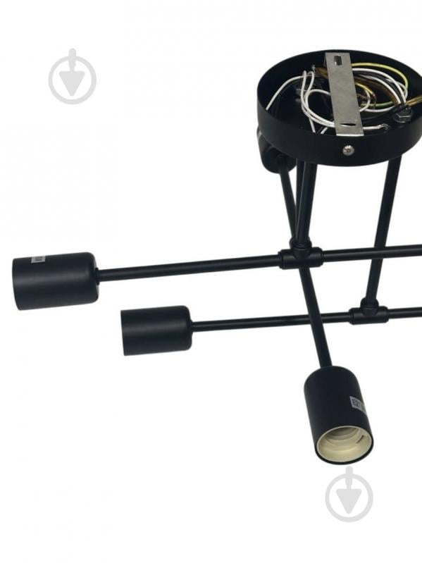 Люстра ELIOS 6x5 Вт E27 [019] Black DL1016 - фото 7