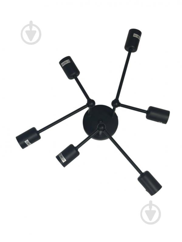 Люстра ELIOS 6x5 Вт E27 [019] Black DL1017 - фото 4