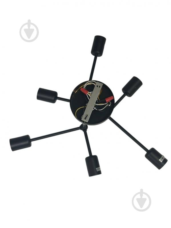 Люстра ELIOS 6x5 Вт E27 [019] Black DL1017 - фото 5