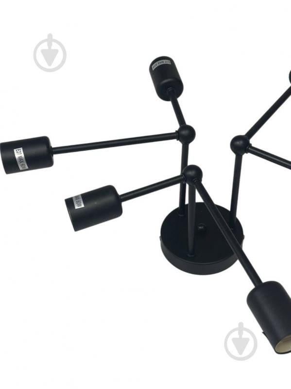 Люстра ELIOS 6x5 Вт E27 [019] Black DL1017 - фото 6