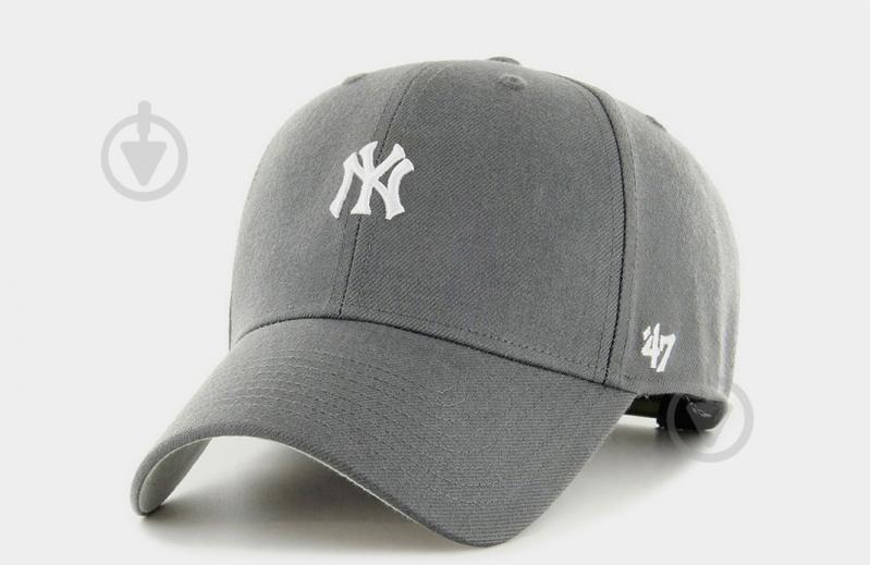 Кепка 47 Brand MLB NEW YORK YANKEES BASE RUNNER BRMPS17WBP-CC OS сірий - фото 1