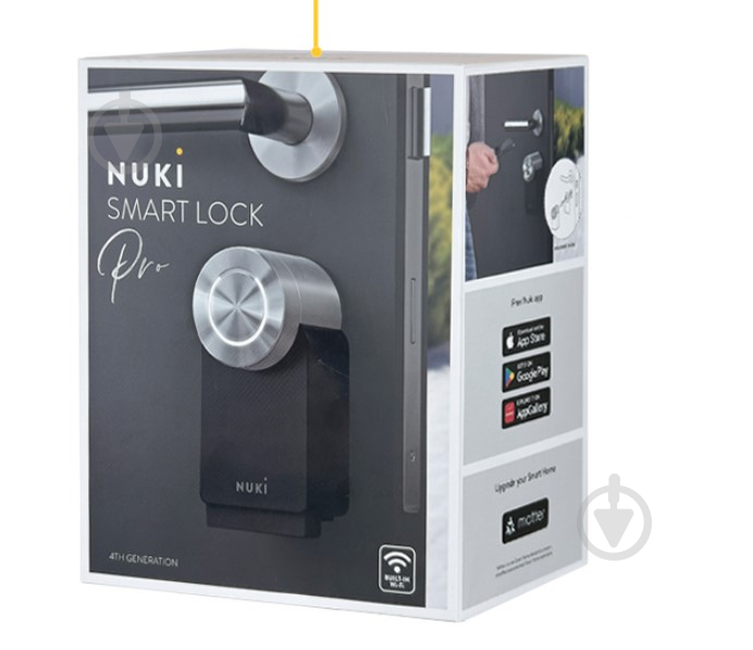 Контроллер электронный NUKI Smart Lock 4.0 Pro Wi-Fi черный - фото 16