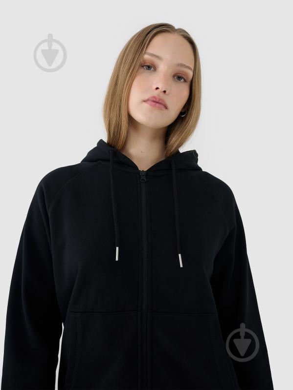 Джемпер 4F SWEATSHIRT F1541 4FWSS25TSWSF1541-20S р.XL чорний - фото 2