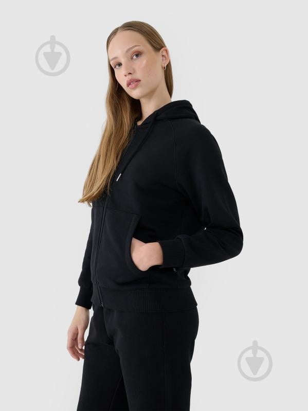 Джемпер 4F SWEATSHIRT F1541 4FWSS25TSWSF1541-20S р.XL чорний - фото 5