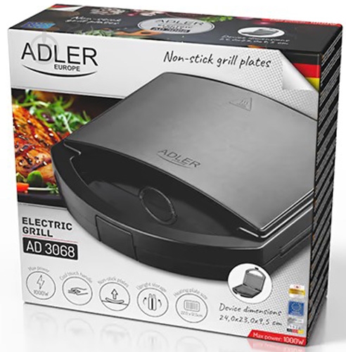 Гриль электрический Adler AD-3068 - фото 8