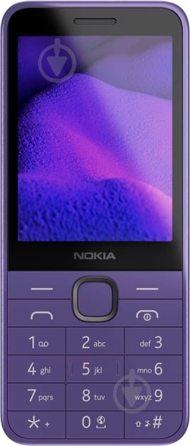 Мобильный телефон Nokia 235 4G 2024 Dual Sim purple Nokia 235 4G 2024 Purple - фото 2